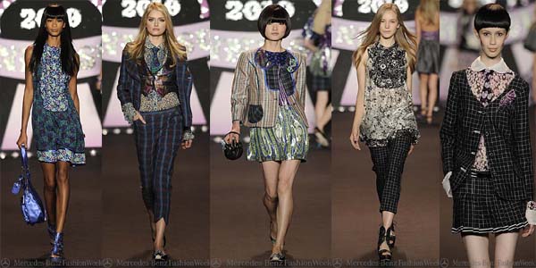 Mistura de estampas - Anna Sui